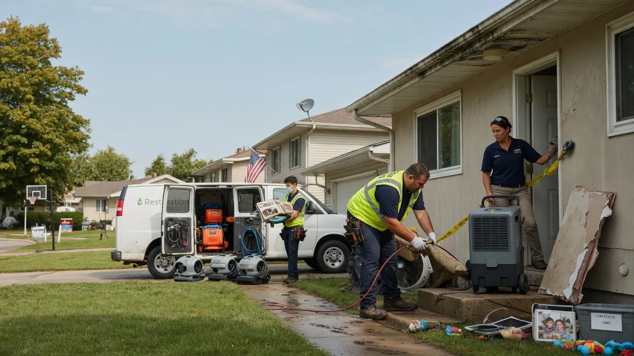 Water Damage Restoration in Champion, NE near me